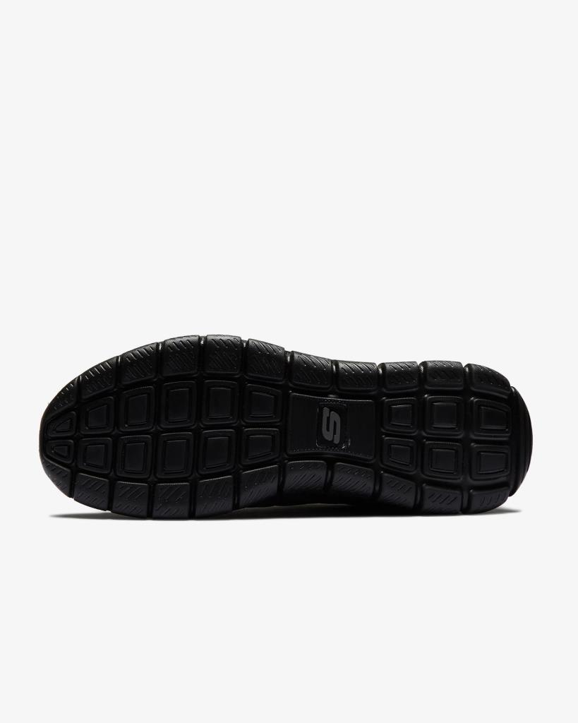 Skechers Track - Moulton Erkek Siyah Günlük Spor Ayakkabı 232081 BBK