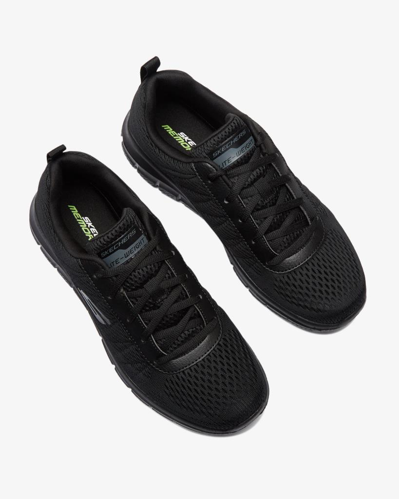 Skechers Track - Moulton Erkek Siyah Günlük Spor Ayakkabı 232081 BBK