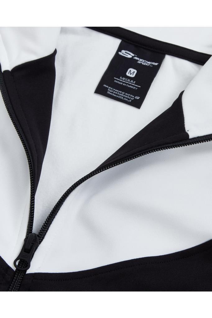 Skechers W Micro Collection Colorblock Suit Kadın Siyah Eşofman Takımı S212251 001