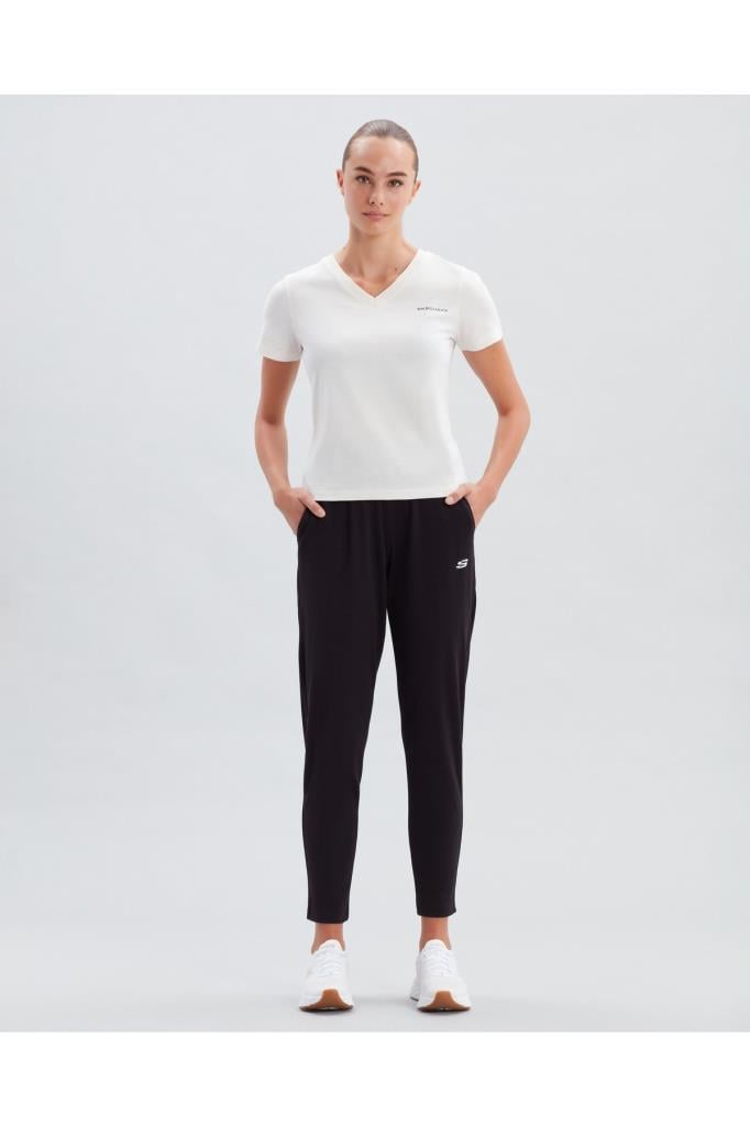 Skechers W Micro Collection Colorblock Suit Kadın Siyah Eşofman Takımı S212251 001