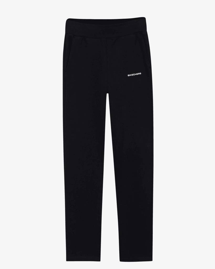 Skechers W New Basics Slim Sweatpant Kadın Siyah Eşofman Altı S212185 001