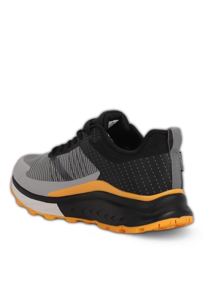 Slazenger Erkek Outdoor Bot Ayakkabı WHISPER Su Geçirmez Erkek Outdoor Ayakkabı Koyu Gri / Siyah