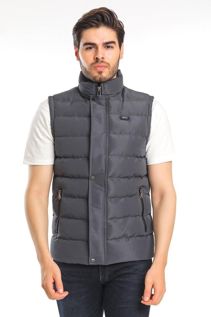 Slazenger Erkek Yelek ZULA Erkek Yelek Gri ST21YE010-200