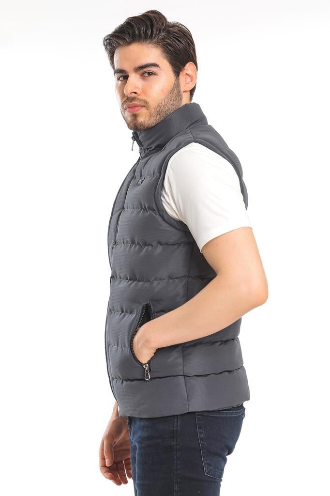 Slazenger Erkek Yelek ZULA Erkek Yelek Gri ST21YE010-200