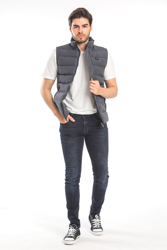 Slazenger Erkek Yelek ZULA Erkek Yelek Gri ST21YE010-200