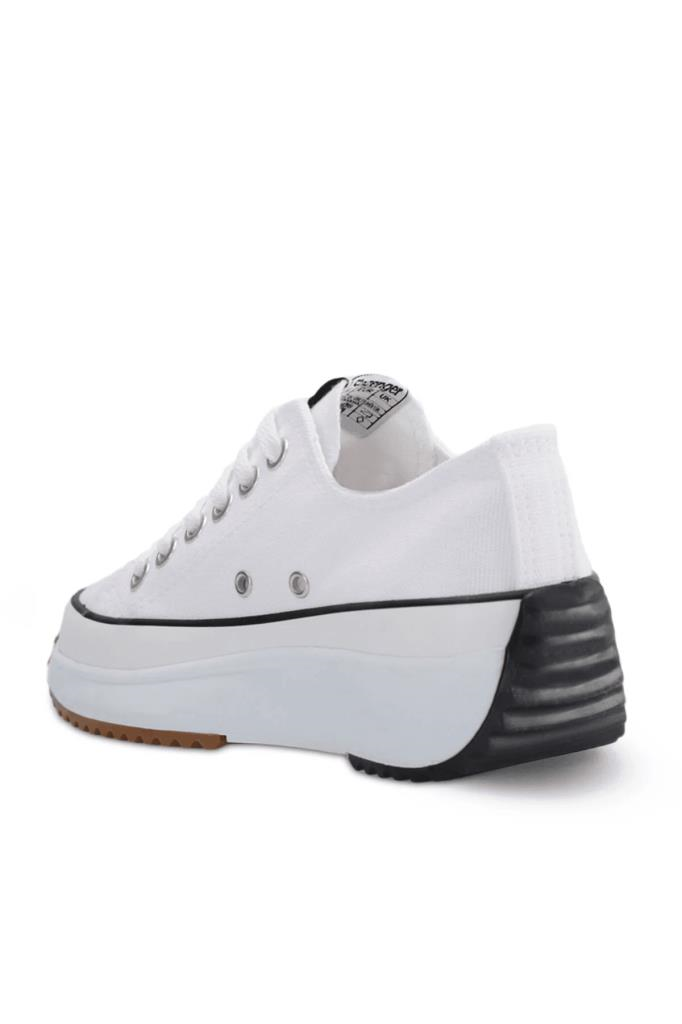 Slazenger SUN Sneaker Kadın Beyaz Günlük Spor Ayakkabı SA12LK065BK 000