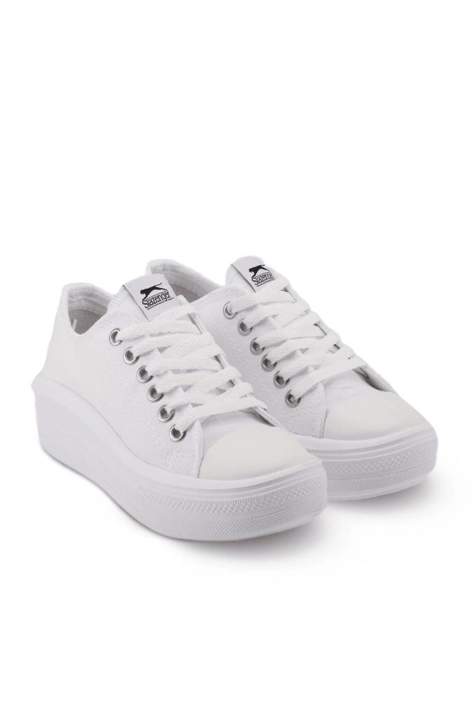 Slazenger SUN Sneaker Kadın Beyaz Günlük Spor Ayakkabı SA12LK065EK 000