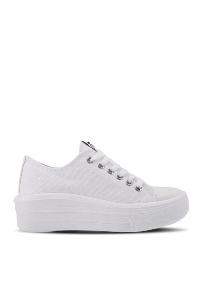 Slazenger SUN Sneaker Kadın Beyaz Günlük Spor Ayakkabı SA12LK065EK 000