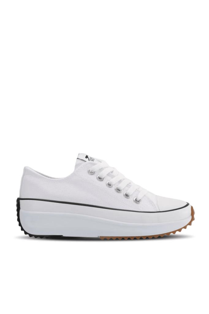 Slazenger SUN Sneaker Kadın Beyaz Günlük Spor Ayakkabı SA12LK065BK 000