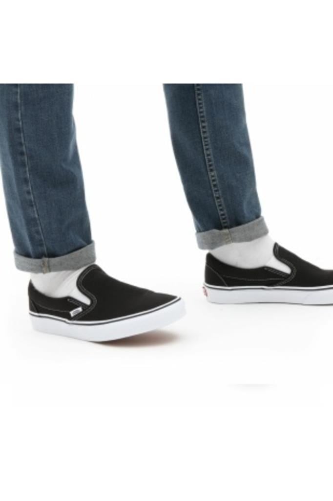 Vans Erkek Spor Ayakkabı Sneaker UA Classic Slip-On Black Unisex Spor Ayakkabısı VN000EYEBLK1 