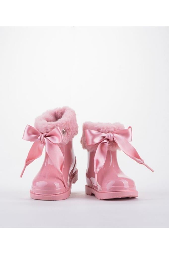 W10258 Bimbi Soft Çocuk Pembe Yağmur Çizmesi