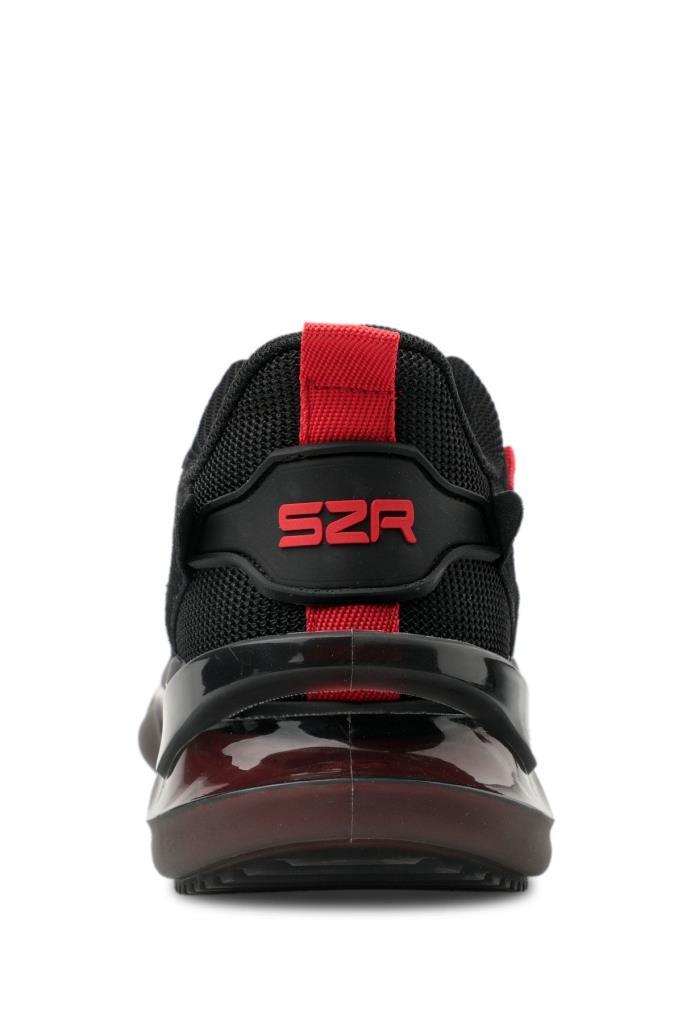 Zenon Sneaker Erkek Ayakkabı Siyah / Kırmızı SA13RE023-506