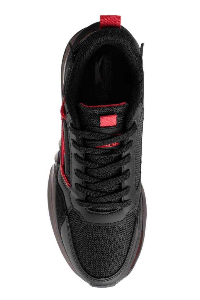Zenon Sneaker Erkek Ayakkabı Siyah / Kırmızı SA13RE023-506