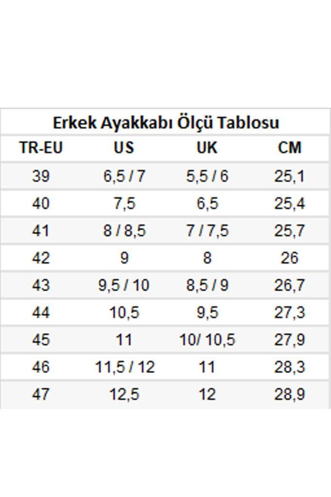 Zenon Sneaker Erkek Ayakkabı Siyah / Kırmızı SA13RE023-506