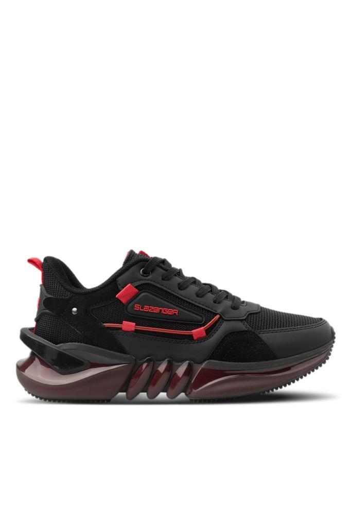 Zenon Sneaker Erkek Ayakkabı Siyah / Kırmızı SA13RE023-506