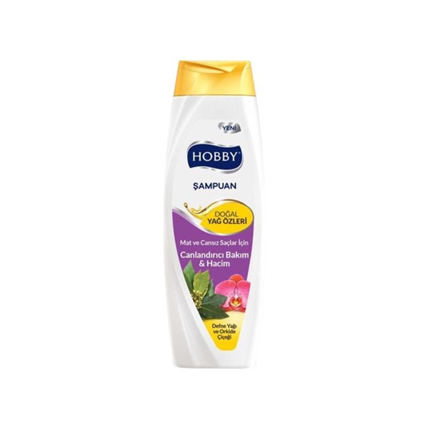 Hobby,Hobby Defne Yağlı ve Orkide Özlü 600 ml Şampuan