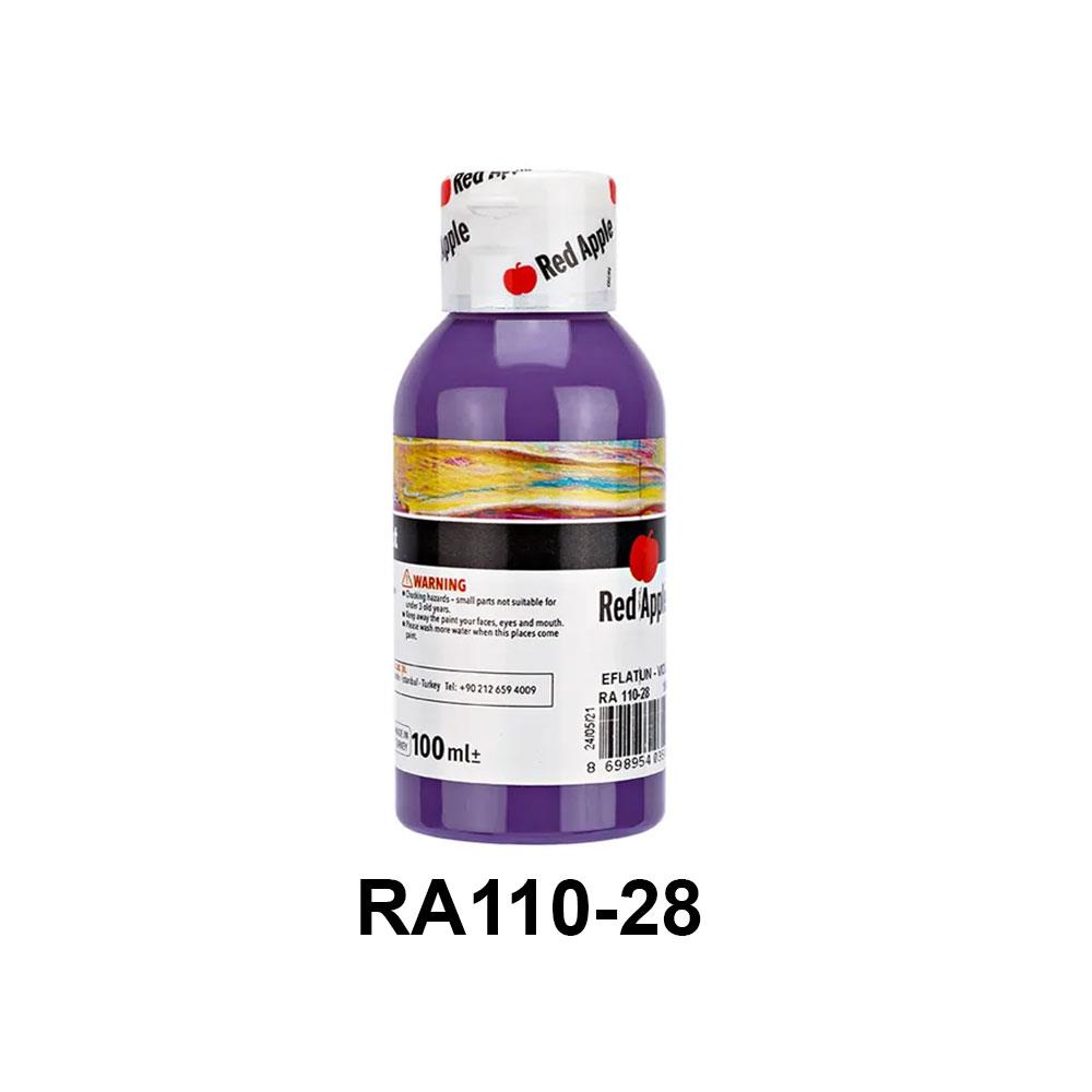 Red Apple Akrilik Boya Seti - 100ml Şişe (21 Renk Seçeneği)