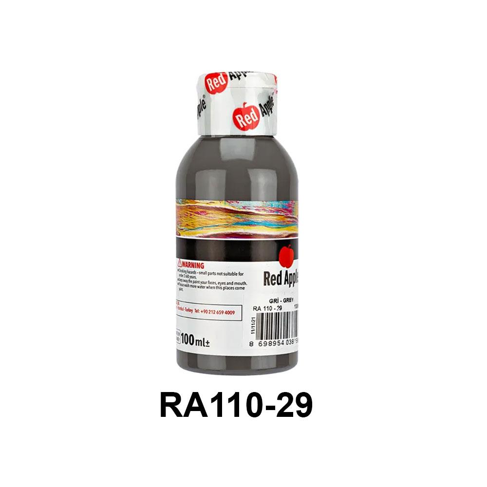 Red Apple Akrilik Boya Seti - 100ml Şişe (21 Renk Seçeneği)