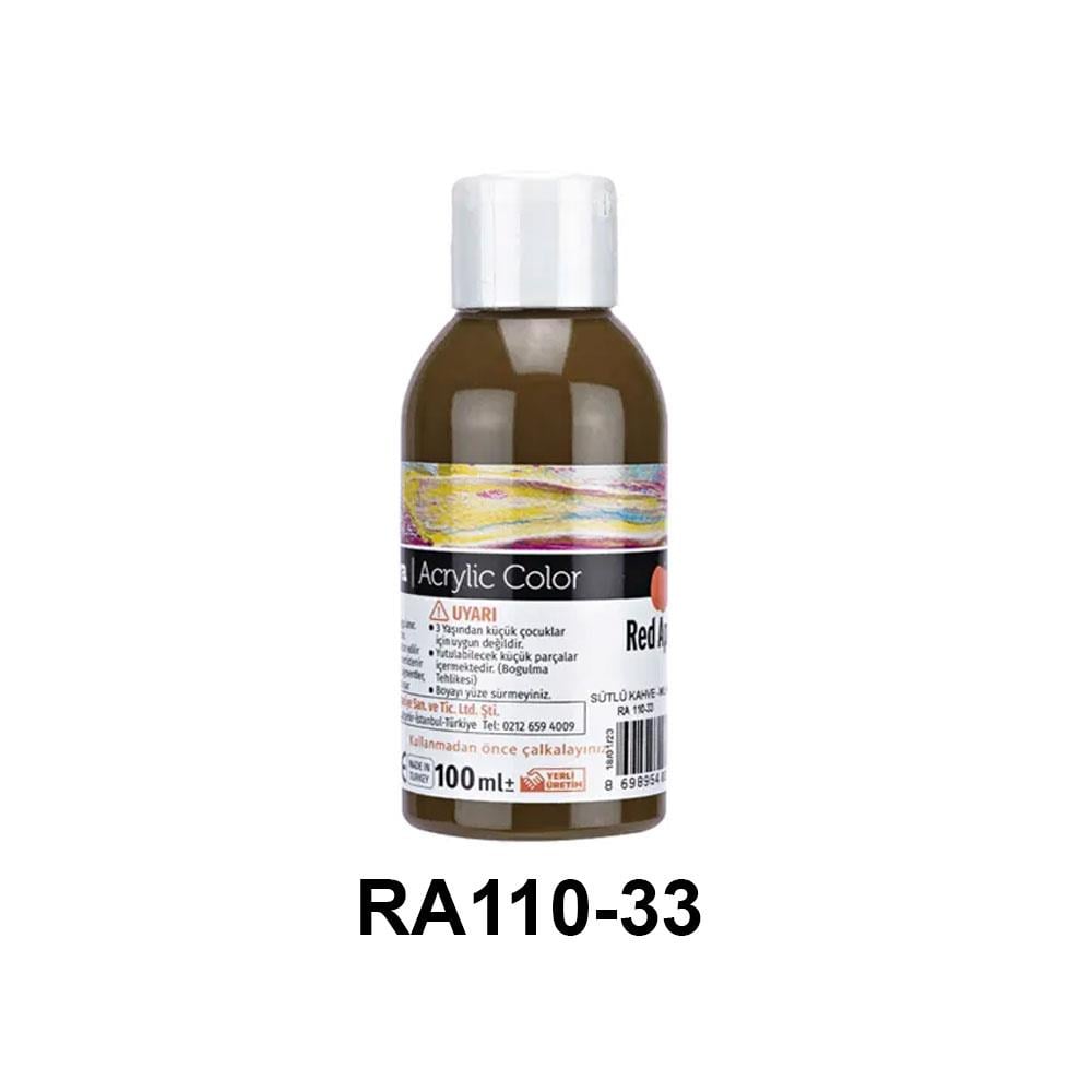 Red Apple Akrilik Boya Seti - 100ml Şişe (21 Renk Seçeneği)