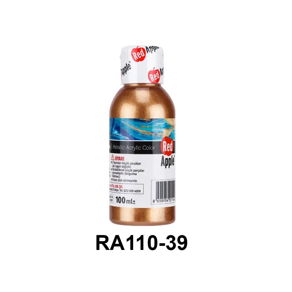 Red Apple Akrilik Boya Seti - 100ml Şişe (21 Renk Seçeneği)