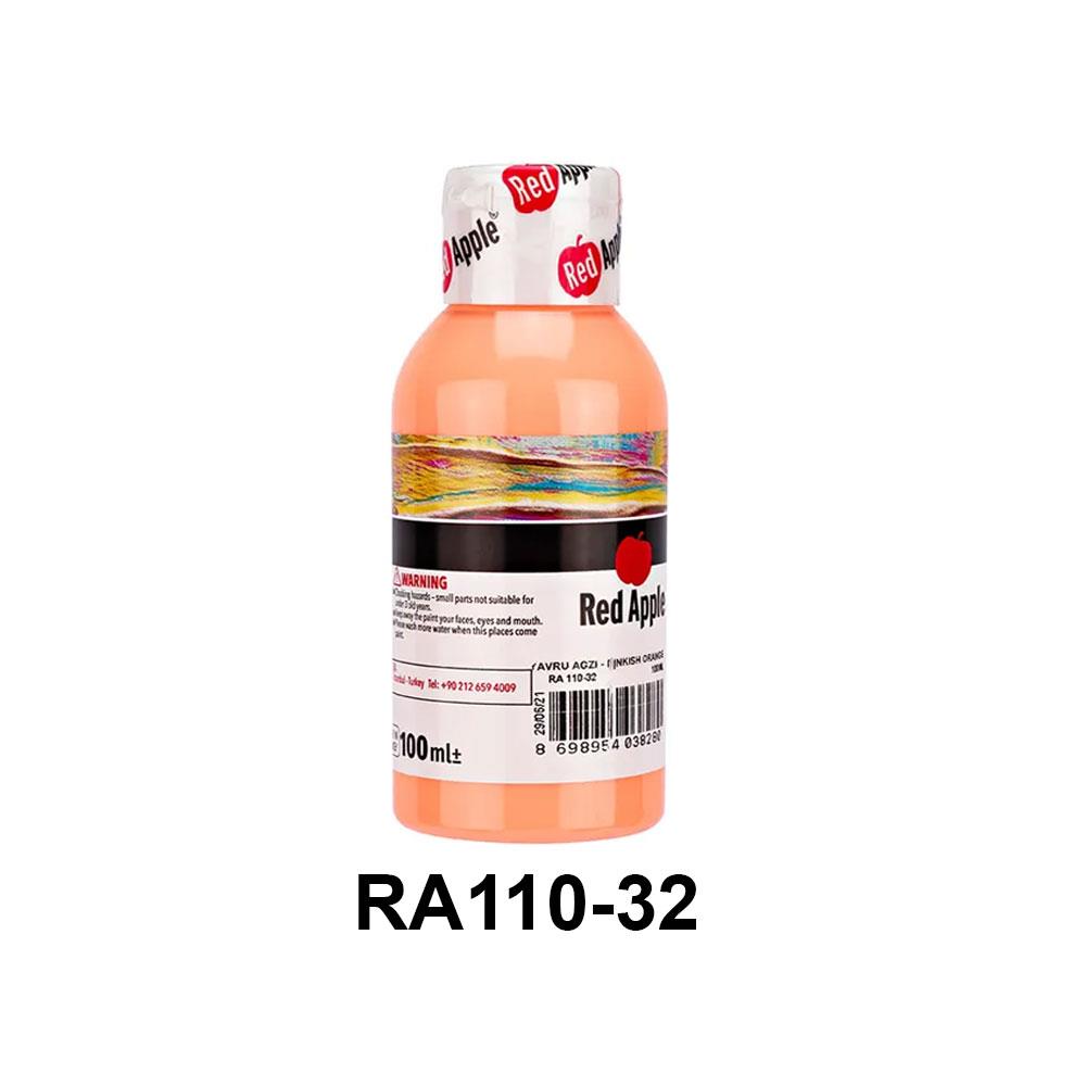 Red Apple Akrilik Boya Seti - 100ml Şişe (21 Renk Seçeneği)