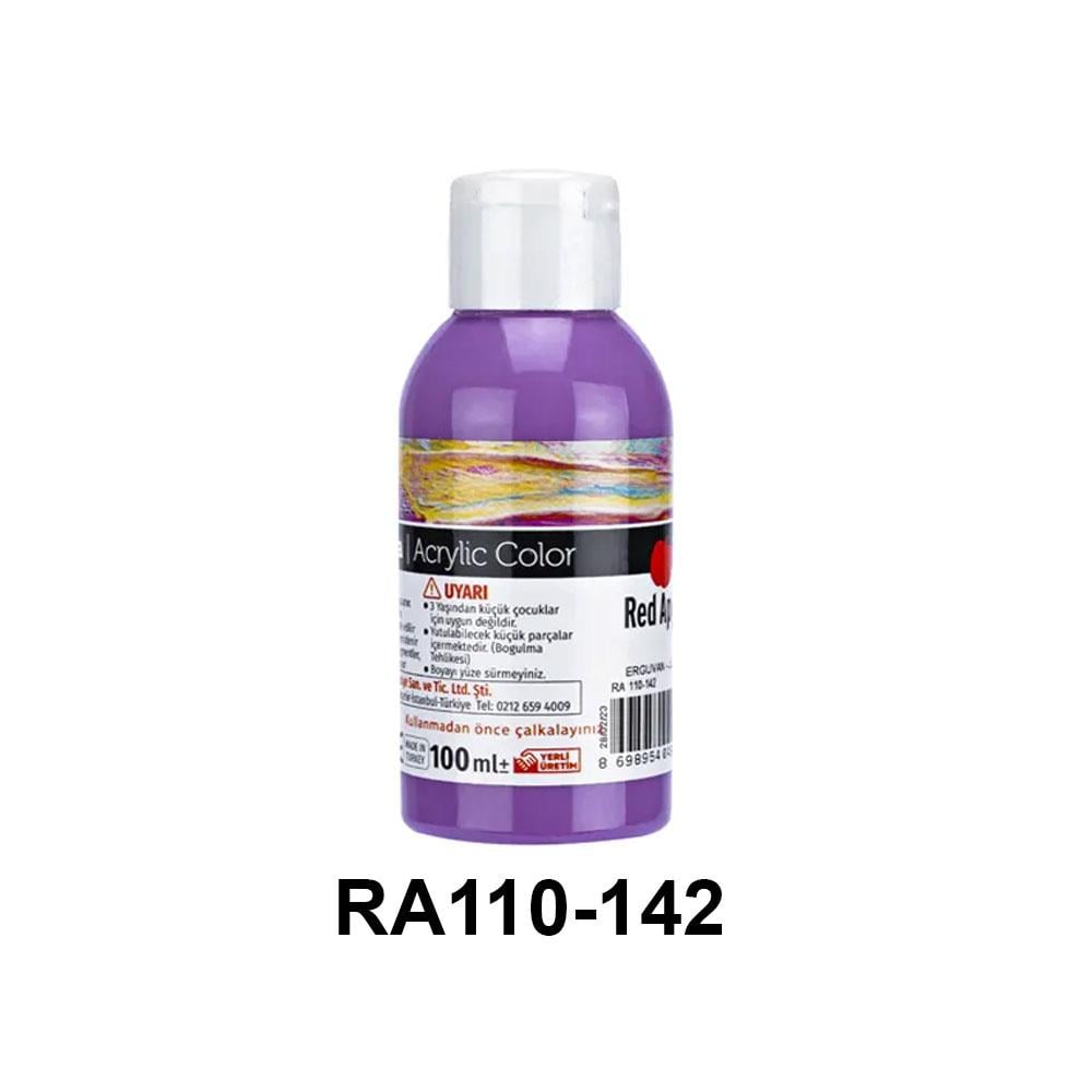 Red Apple Akrilik Boya Seti - 100ml Şişe (21 Renk Seçeneği)