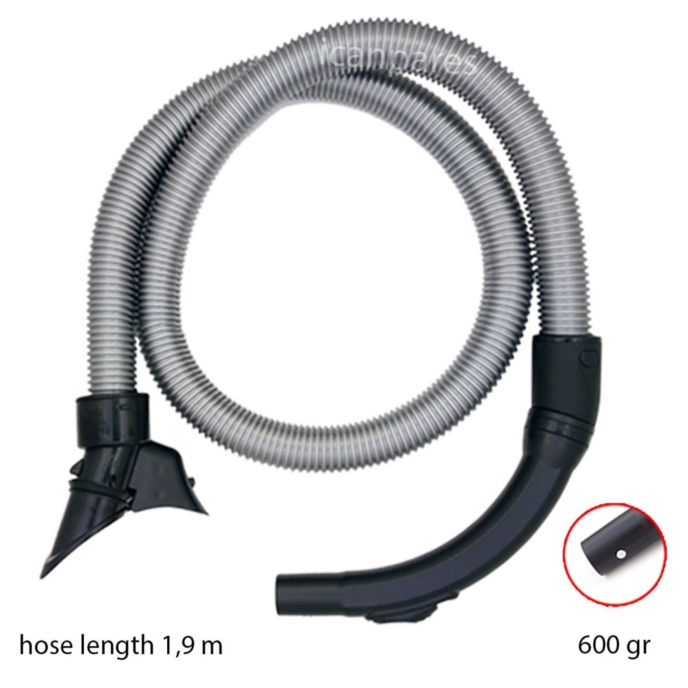 Philips Uyumlu Fc 9213 Marathon Süpürge Hortumu Triactive Emici Başlık ve Borusu (Kilit Sistemli)