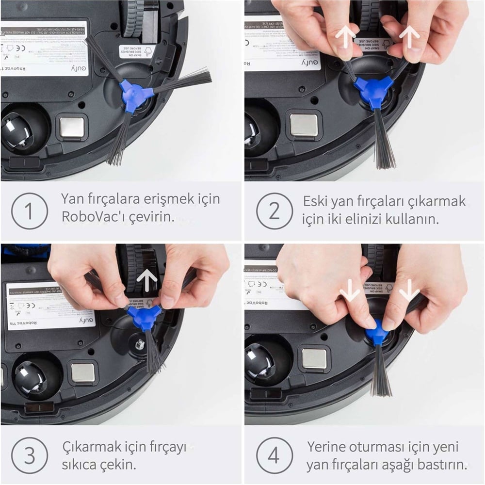 Anker Eufy RoboVac 11S / 11S PLUS / 11S MAX Süpürge Yan Fırçası
