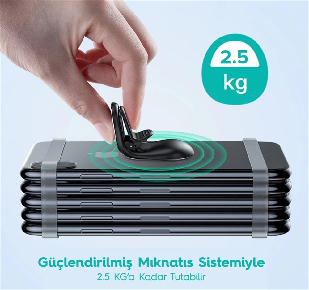Araç İçi Manyetik Mıknatıslı Telefon Tutucu 19250