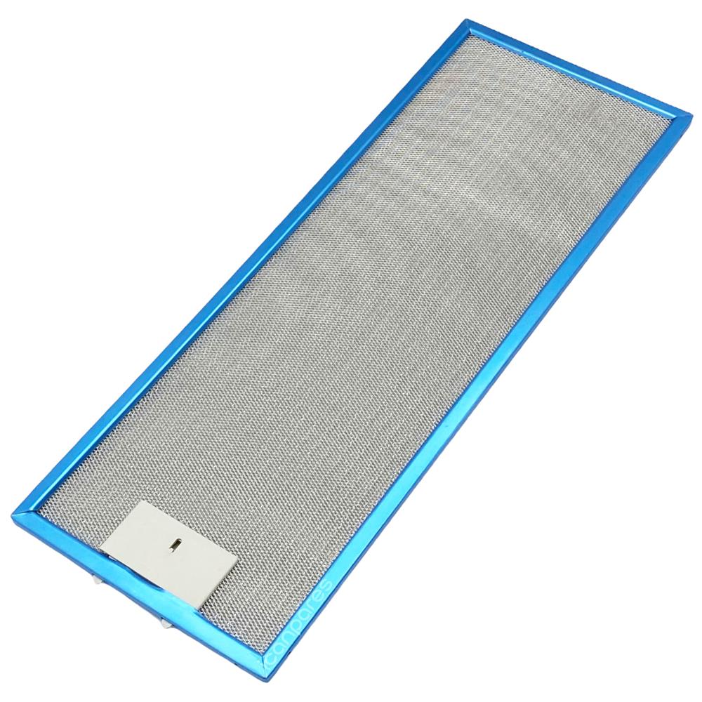 En 19,3 cm Boy 51,5 cm Aspiratör Davlumbaz Metal Yağ Filtresi