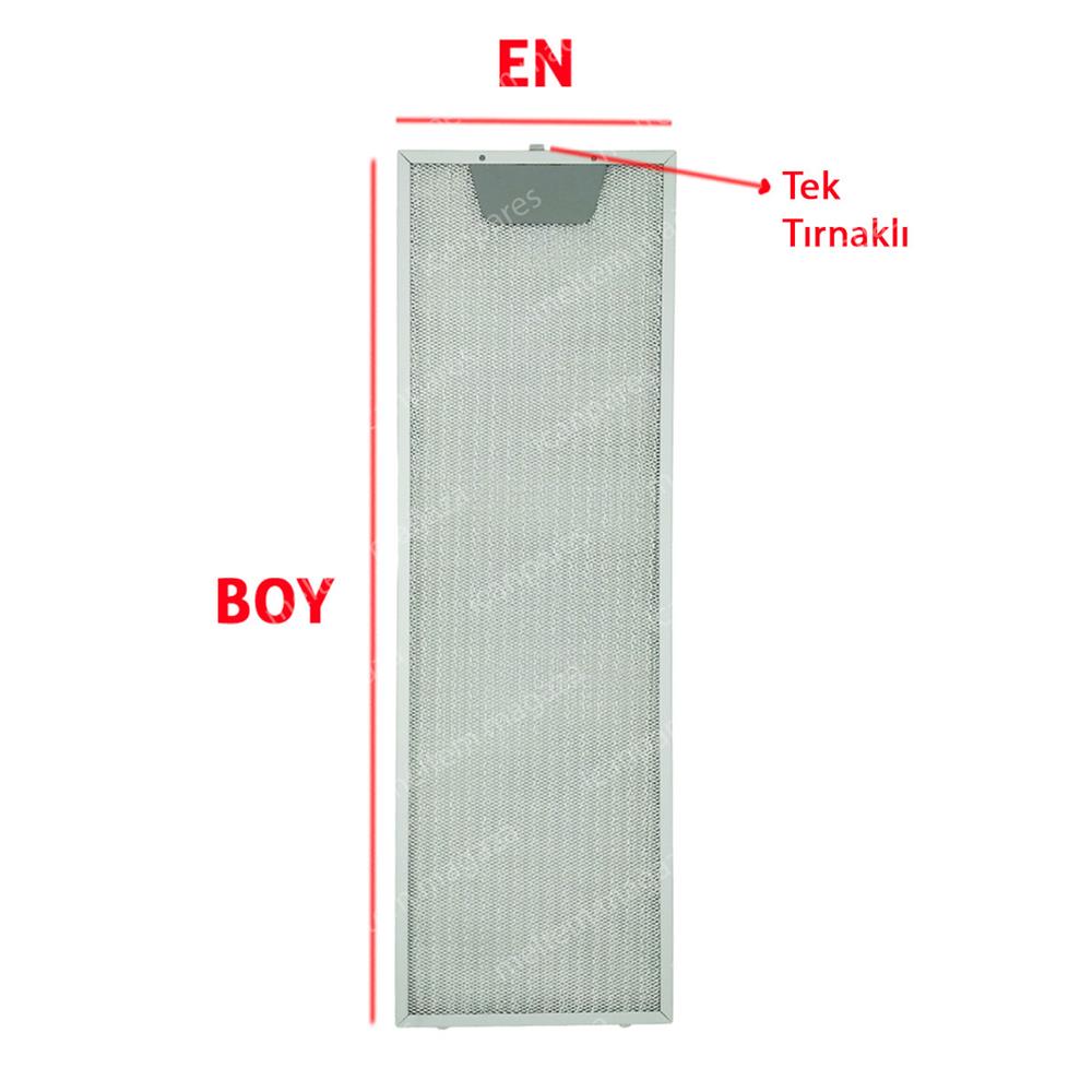 Dominox Ankastre Aspiratör Davlumbaz Alüminyum Yağ Filtresi