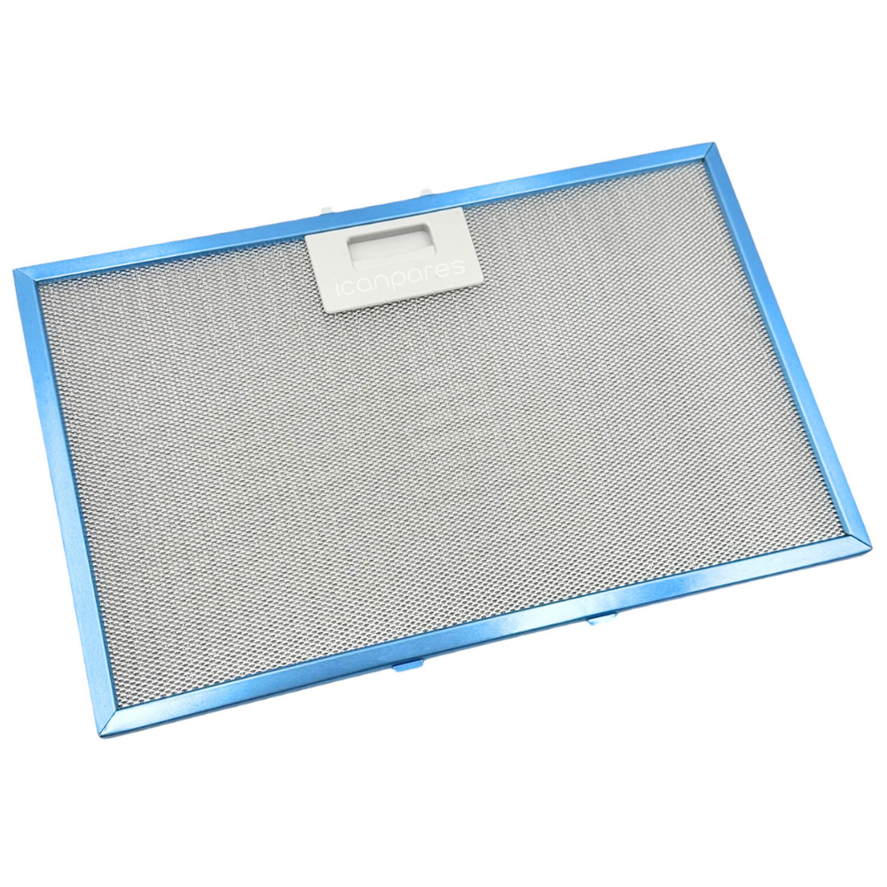 En 357mm Boy 230mm Arka Tırnak Arası 75mm Aspiratör Metal Yağ Filtresi 35,7cm*23cm