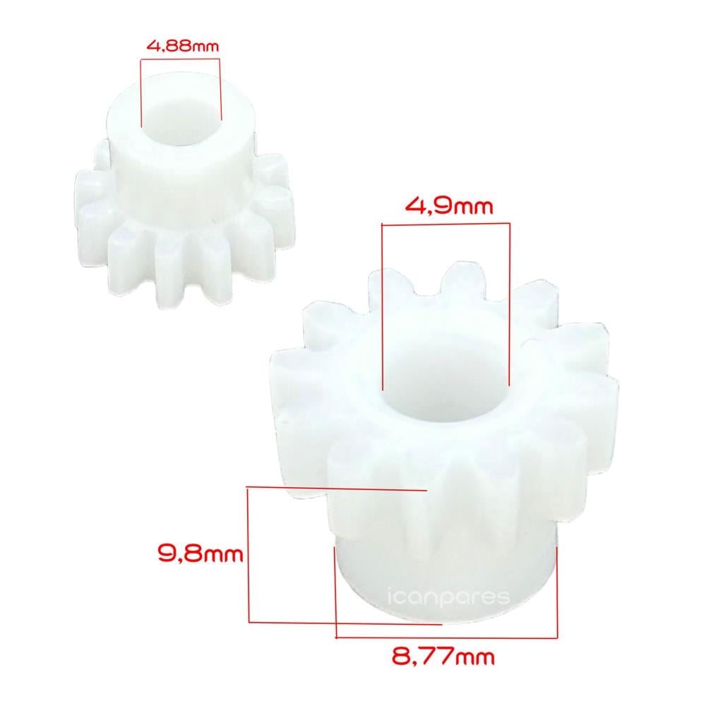 Cvs Uyumlu Dn 1265 Aurum Blender Hazne Kapağı Küçük Mil Dişlisi - Uzun Mile Takılan