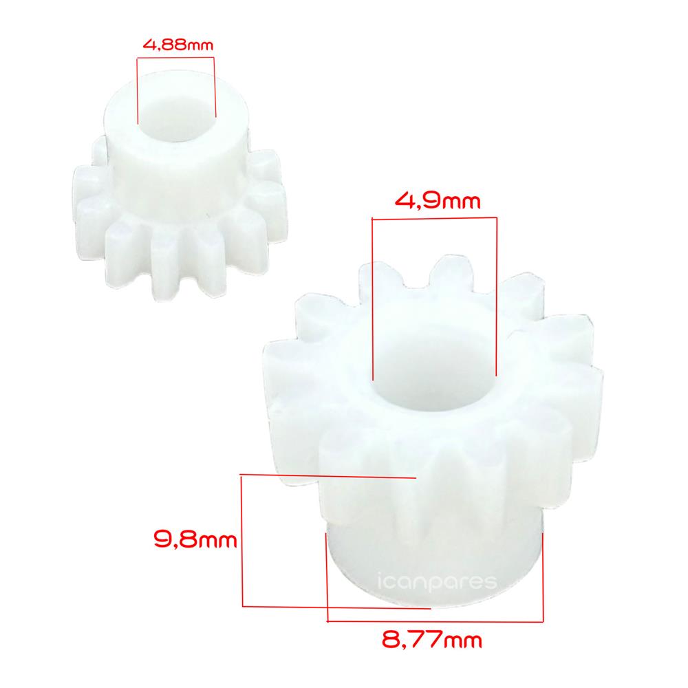 Homend Uyumlu Functionall 2843H Blender Hazne Kapağı Küçük Mil Dişlisi - Uzun Mile Takılan