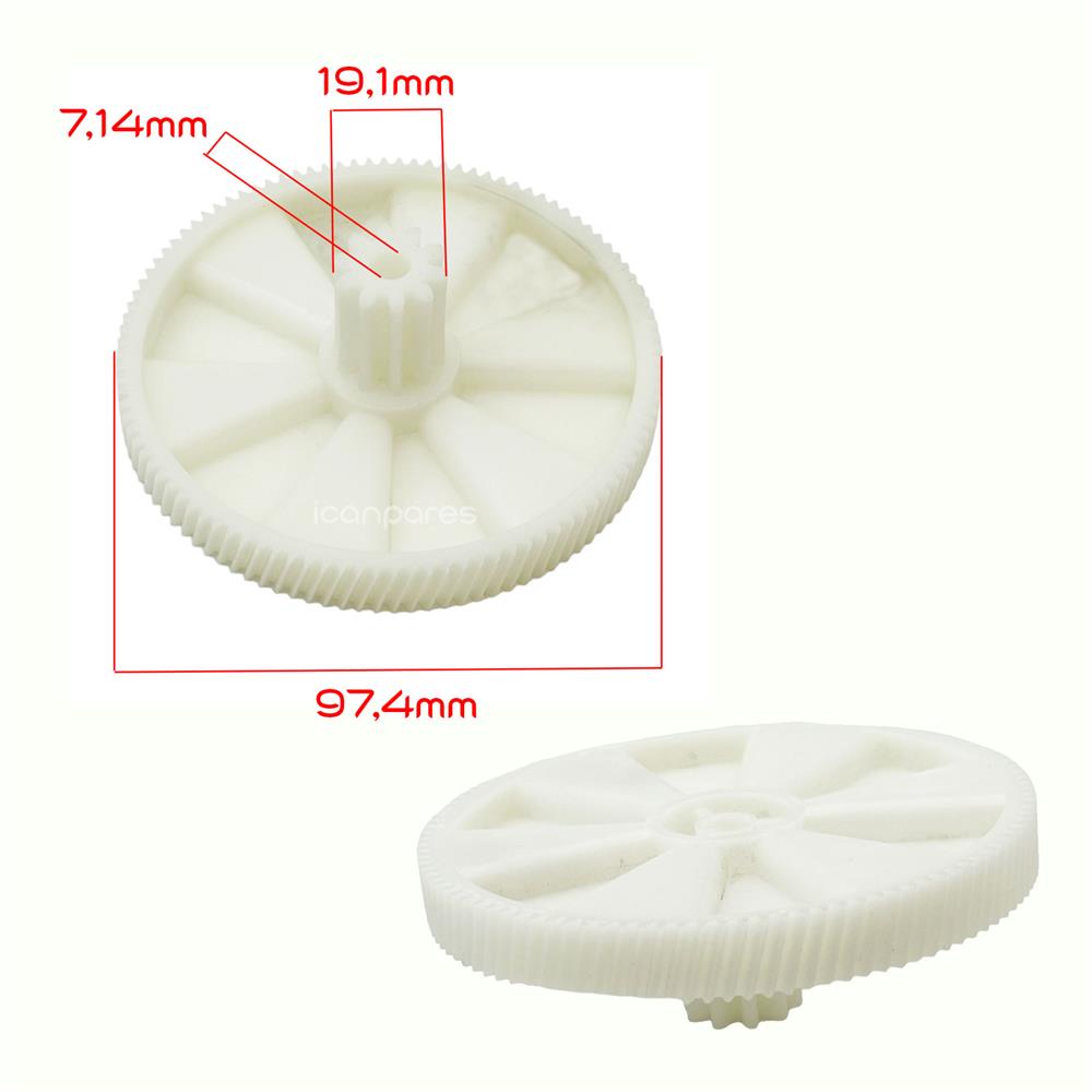 Kenwood Uyumlu MG450 Kıyma Makinesi Kasnak Dişlisi