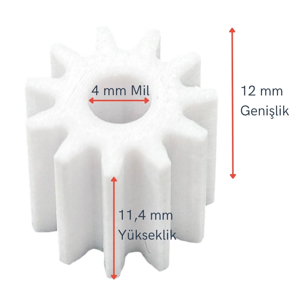 Korkmaz Uyumlu A447 Blender Mil Dişlisi
