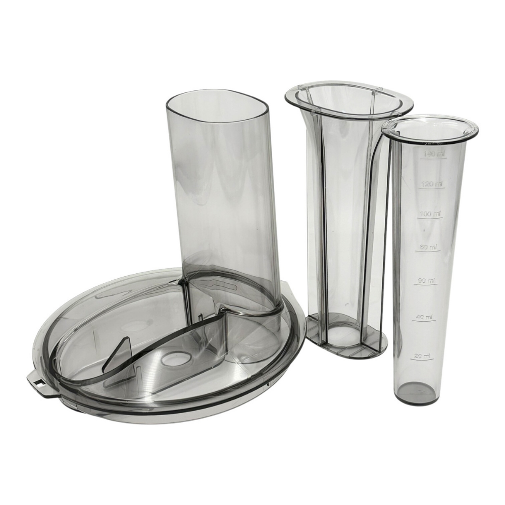 Philips Uyumlu 5007 Serisi HR2695 Blender Hazne Kapağı ve Ölçerli, 2 Kademeli İtici