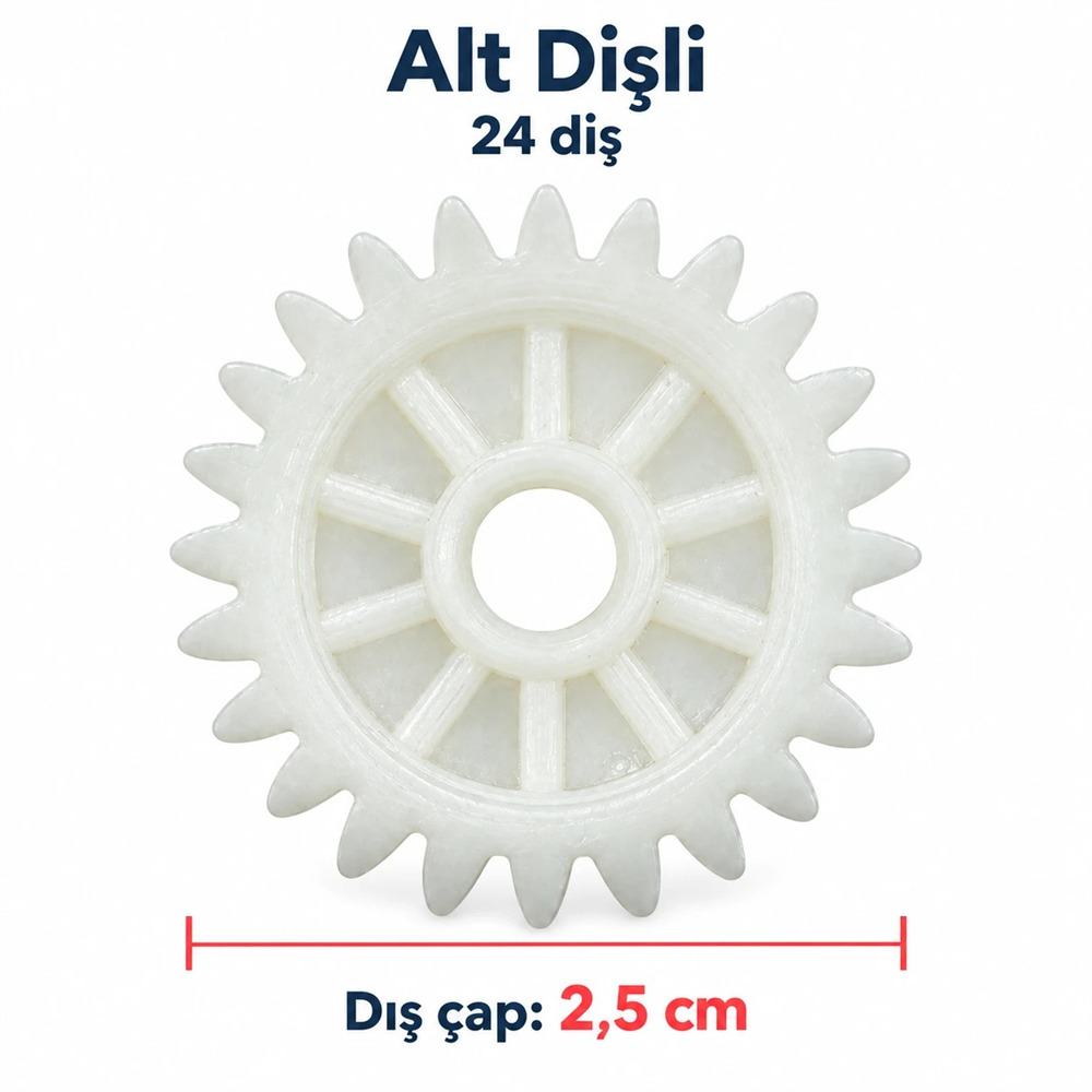 Tefal Uyumlu MB450B30 Doğrayıcı Rondo Aktarma Dişlisi