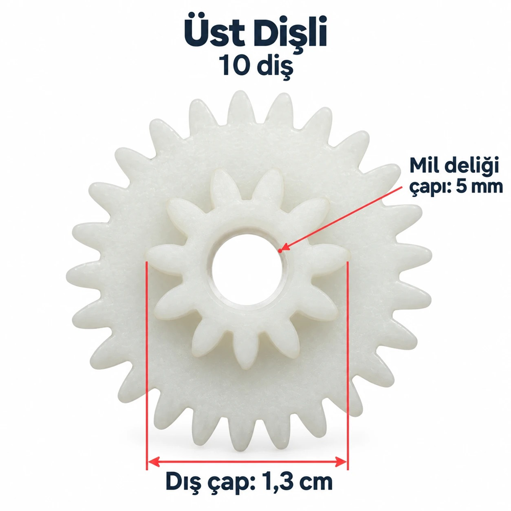 Tefal Uyumlu MB450B30 Doğrayıcı Rondo Aktarma Dişlisi