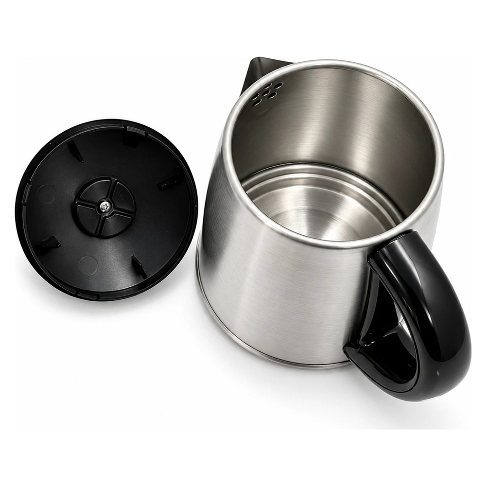 Çay Makinesi İçin Universal Metal Demlik Kapaklı - Süzgeç Hariç, 117 mm Taban