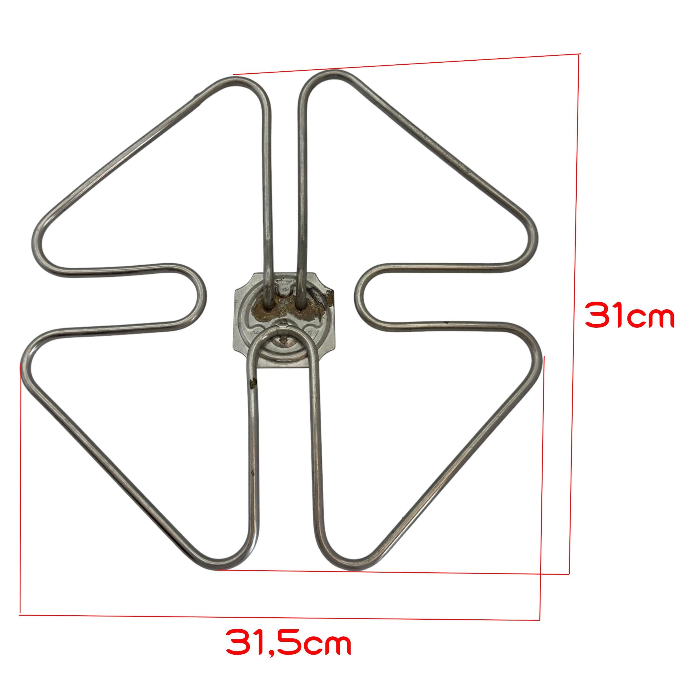 Çay Makinesi ve Semaver Kelebek Rezistans 2750W 31,5cm