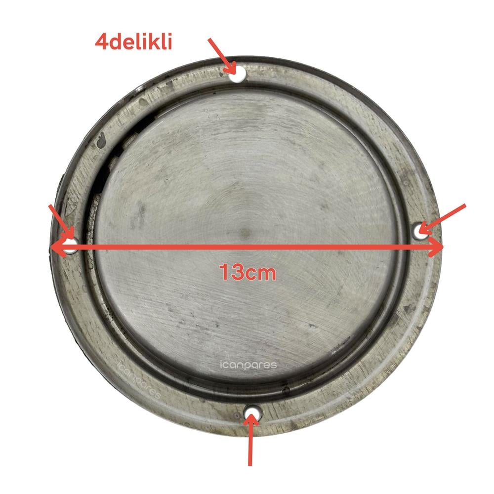 Gizli Çay Kazanı ve Semaver Rezistansı 220V 1000 Watt 14 cm