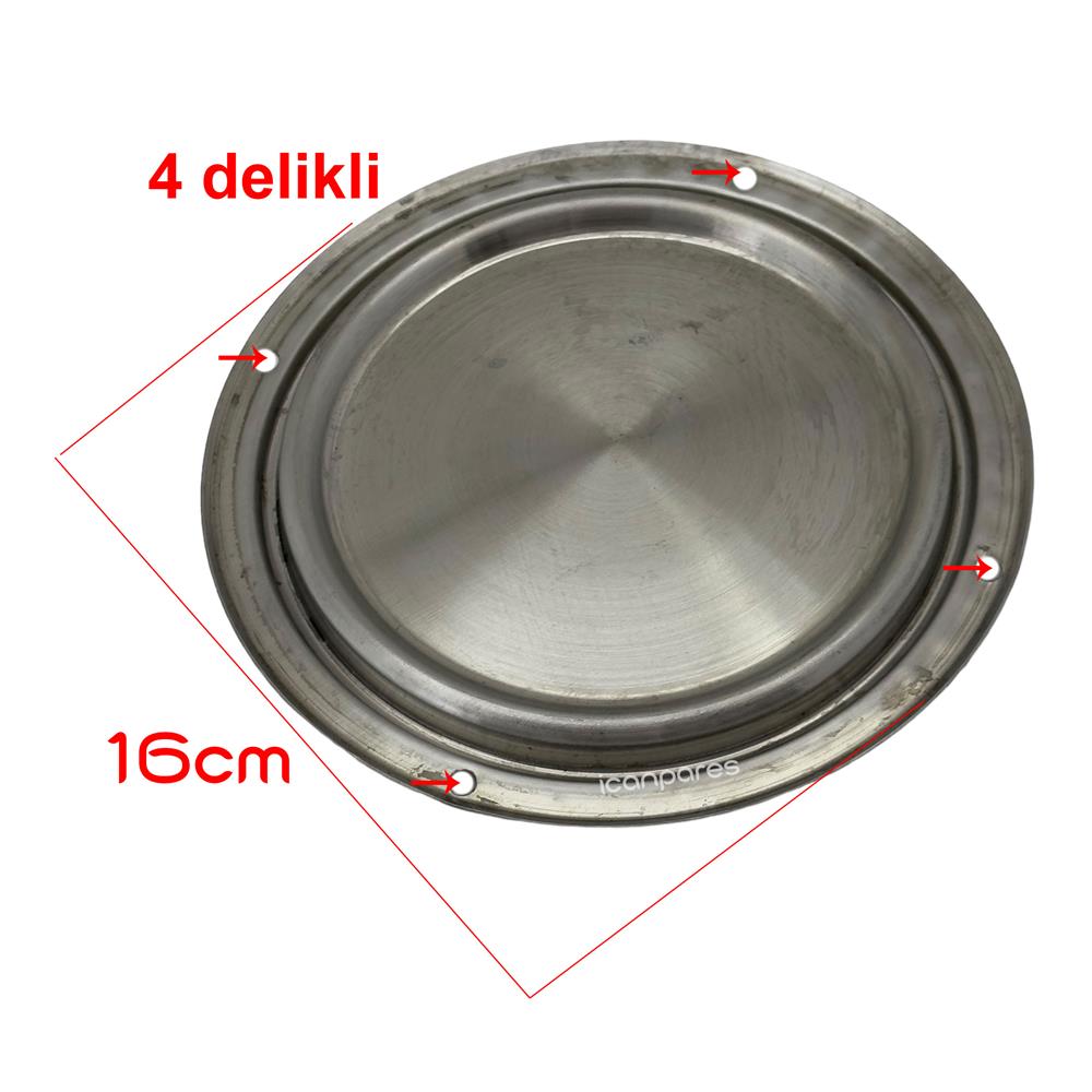 Gizli Çay Kazanı ve Semaver Rezistansı 220V 1500 Watt 16 cm 4 Delikli