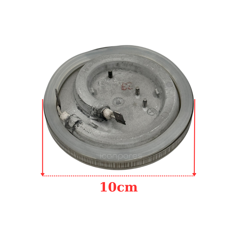 Gizli Çay Kazanı ve Semaver Rezistansı Küçük 10 cm – 230V 1300W (SF 50/60Hz)