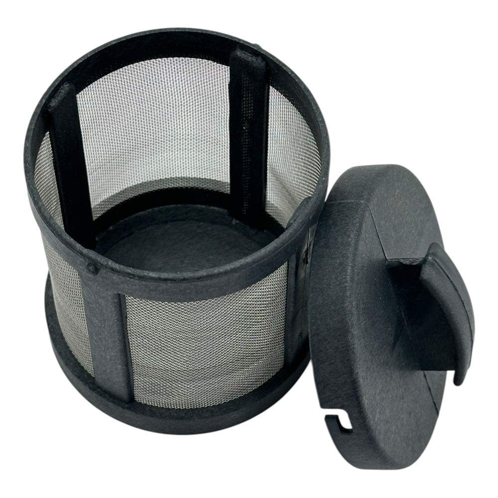 Kapaklı Metal Tül Çay Süzgeci Büyük 71 mm x 92 mm - Bardak, Kupa ve Demlik İçin