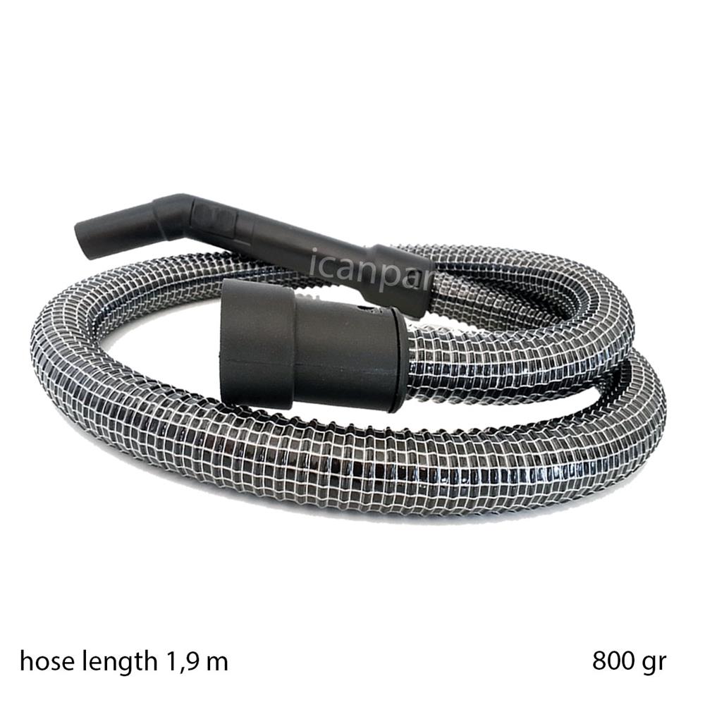 Bosch Uyumlu BMS 1300 Elektrikli Süpürge Çelik Telli Hortumu Emici Başlık Teleskopik Boru