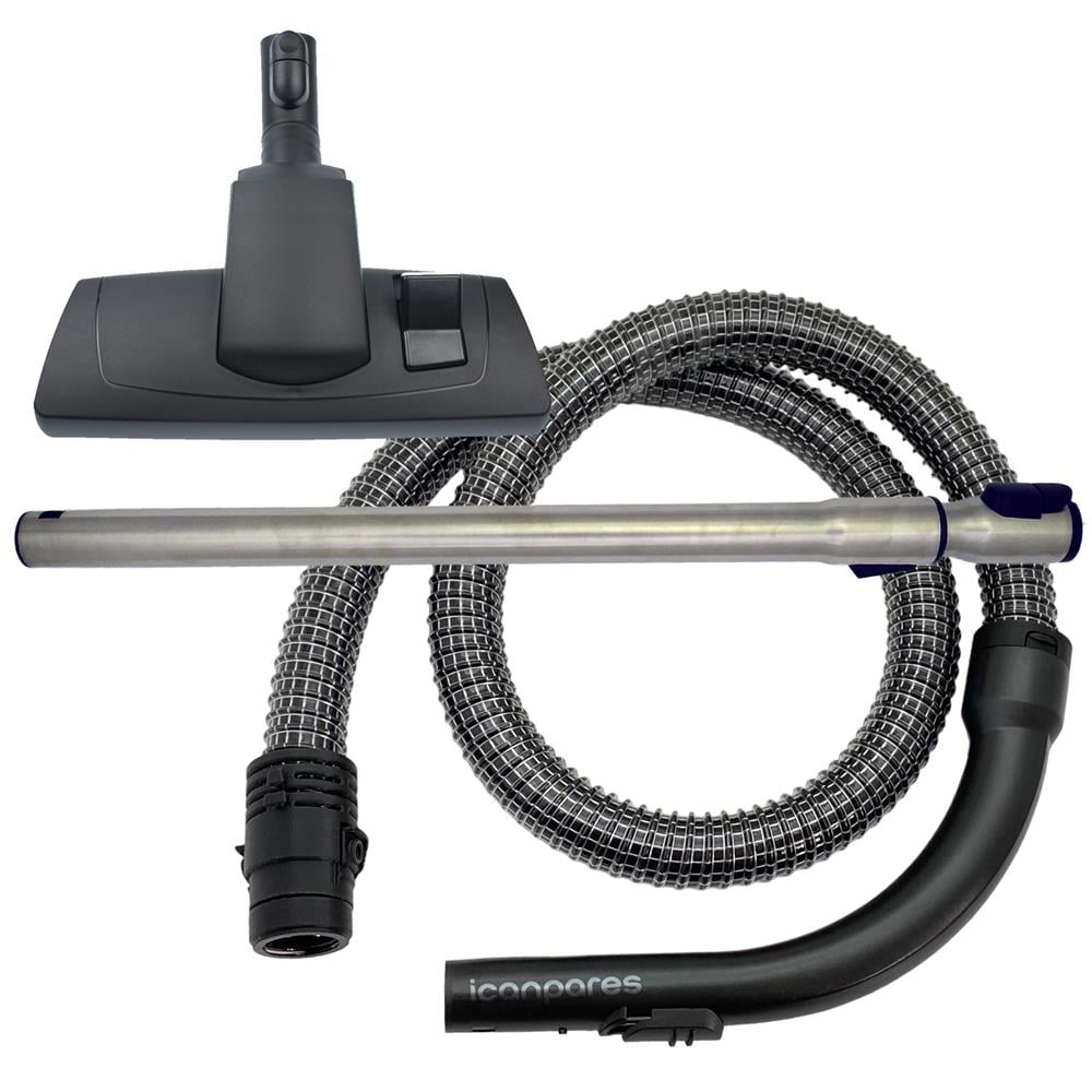 Miele Uyumlu Classic C1 Powerline Süpürge Çelik Telli Hortumu Seti