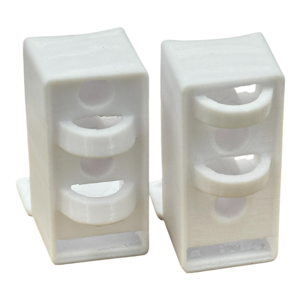 Beko Uyumlu 674532EB Buzdolabı Kapı Kolu Üst ve Alt Montaj Kiti
