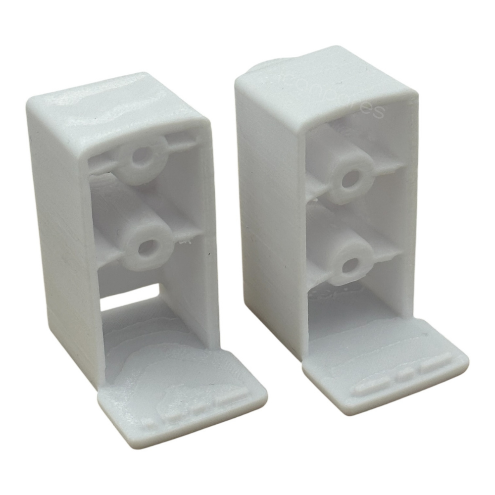 Beko Uyumlu 984611MB Buzdolabı Kapı Kolu Üst ve Alt Montaj Kiti