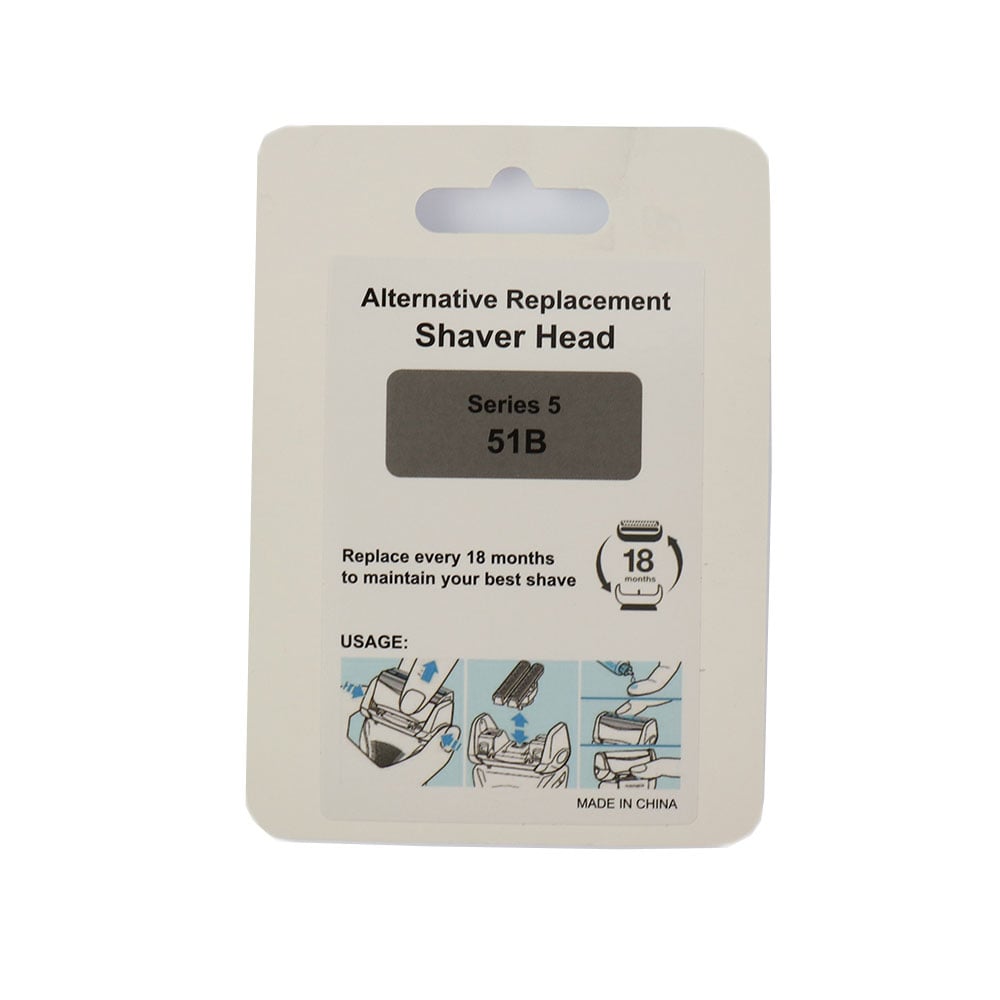 Braun Uyumlu 8595 Syncro Tıraş Makinesi 51B ve 51S Yedek Bıçak ve Elek Başlık Seti - 67091038
